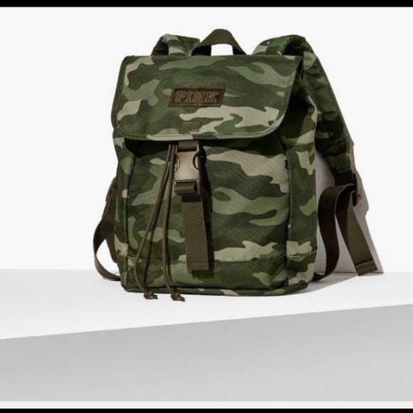 mini camo backpack victoria's secret